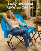 Slsy Oversized Rocking Camping Chair - Image 4