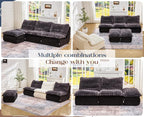 Hobestluk Sofa Couch Foam Sofa for Small Spaces Comfy Sofas - Image 8