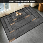 Super Absorbent Front Door Mat, Non-Slip Washable Indoor Doormats, Low Profile - Image 3