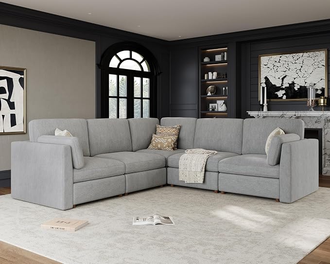 109'' Oversized Modular Sectional Sofa by Kalafini