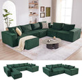 U-Shaped Boneless Couch, Cloud Couch Sectional, Modular Sofa by Weture
