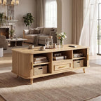 Merax Mid Century Modern Coffee Table - Image 3