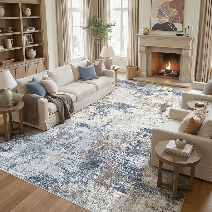 UERMEI 10x12 Area Rug Living Room Rugs - Image 2
