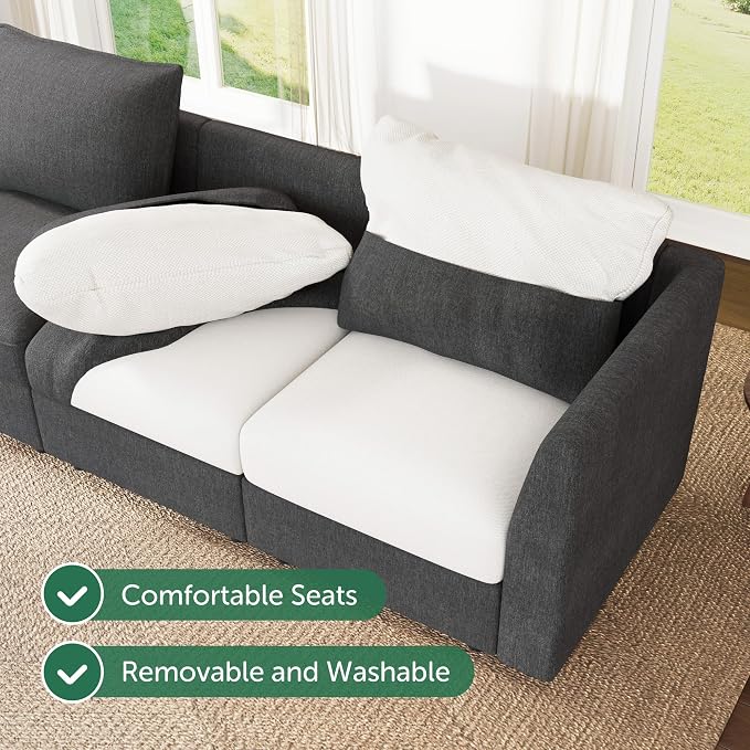 HONBAY Modular Sectional Sleeper Sofa - Image 7