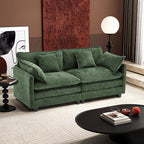 Ihanherry Cloud Sofa 77 Inch Loveseat, Modern Sectional Couch, 2-Seats Sofa by iHanHerry