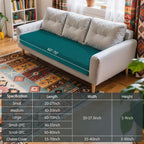 Hokway Couch Cushion Covers Stretch Cushion Covers Sofa Seat Cushion Slipcover - Image 3