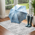 2x3 Rug Non Slip, Small Washable Entryway Rug, Runner - Image 4