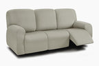 ULTICOR 8-Pieces Recliner Sofa Covers, Yarn Dyed Stretch Reclining Couch Covers by ULTICOR