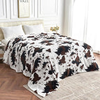 Edenleaf Queen Size Cow Blanket - Image 6