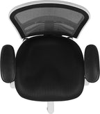 Flash Furniture Nicholas Mid-Back Swivel Office and Gaming Chair, Ergonomic - Image 8
