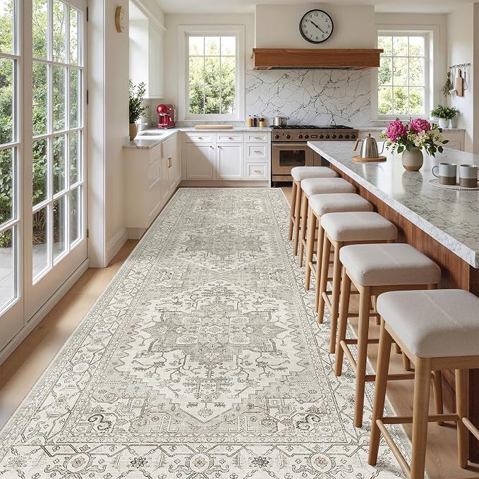 Madane 4x12 Wide Hallway Runner Rug Washable - Image 3