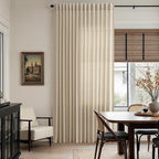 Taupe Burlywood Curtains 90 Inches Long - Image 6