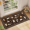 DUKINO 2x4 Rug Runner, Washable Dog Bathroom Rug Soft Non Slip, Non-Shedding by DUKINO