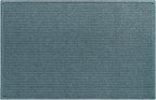 WaterHog Squares Front Door Mat Indoor Outdoor Entrance, All-Weather Mats | by WaterHog