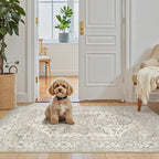 Madane Washable Area Rug 2x4, Small Entryway Rugs Non-Slip, Low-Pile Floor - Image 4