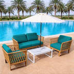 14Pcs Patio Cushion Covers, Outdoor Stretch Cushion Covers, Washable | Stretch - Image 4