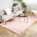 Ashler Faux Fur Rug, Ultra Soft Faux Rabbit Fur, 5 x 7 Feet Rectangle, Machine by AshlerHomeDeco