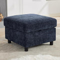 WUTUTUEE 25'' Square Storage Ottoman Module by WUTUTUEE