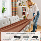 Hokway Couch Cushion Covers Stretch Cushion Covers Sofa Seat Cushion Slipcover - Image 4