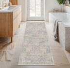 Washable Bathroom Runner Rug 2x6 by HazoHaus