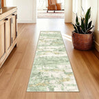 2x5 Washable Runner Rugs，Modern Abstract Rug Runner, Ultra-Thin Kitchen Runner by Unknown