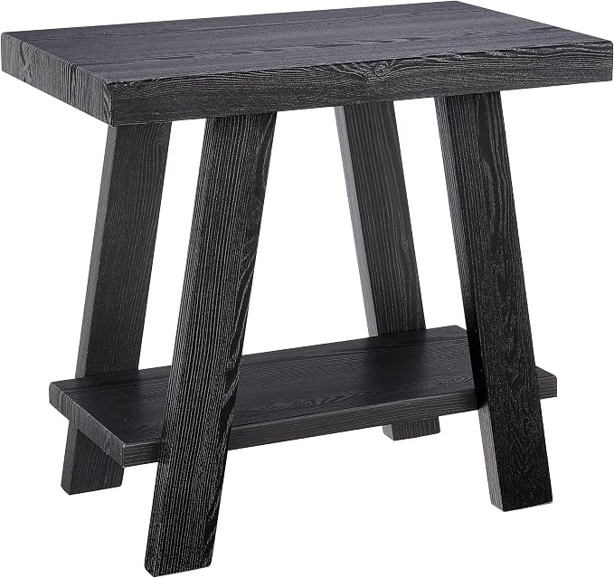 Roundhill Furniture Athens Contemporary Wood Shelf Side Table by RoundhillFurniture