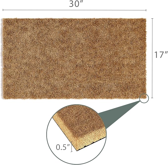 Barnyard Designs Front Door Welcome Mat | Printed Polyester Outdoor Rug - Image 3