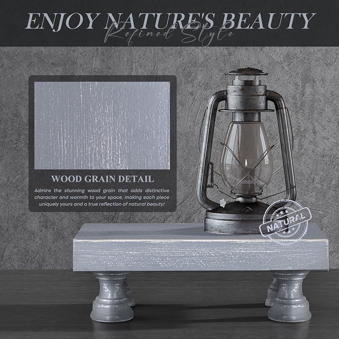 EOSAHR Pine Wood Risers for Decor for Kitchen Sink & Small Vanity - Image 6