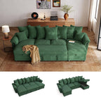 LINSY HOME Oversized Sectional Sleeper Sofa by LINSYHOME