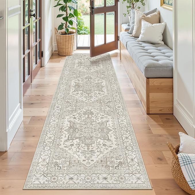 Madane Hallway Runner Rug 2x8 Washable Kitchen Rugs Non-Slip, Soft Ultra-Thin - Image 2