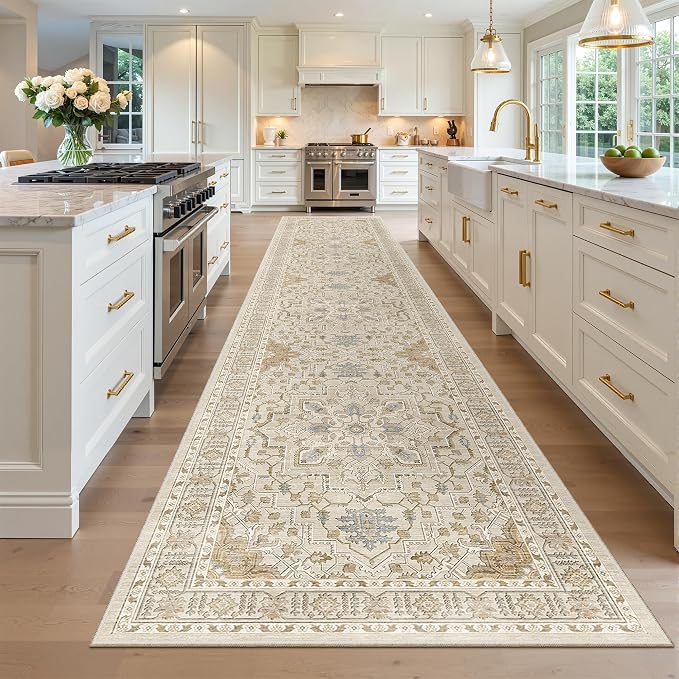 Madane Hallway Runner Rug 3x16 Washable Kitchen Runners Long, Soft Thin - Image 3