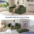 MAXYOYO 63" Loveseat Sofa Couch - Image 3