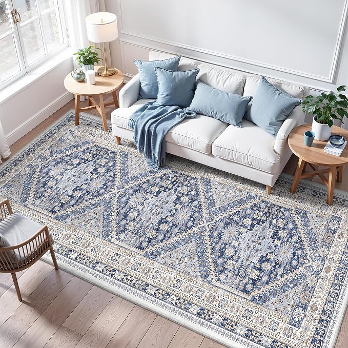 4x12 Runner Rug Non Slip, Washable Hallway Runner Rug, Nursery Room, Soft - Image 5