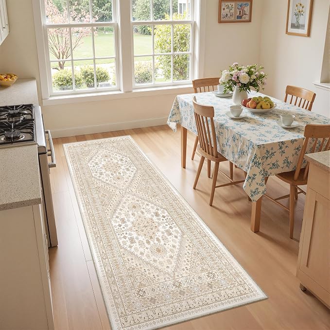 2x5 Rug Runners for Hallways Non Slip, Kitchen Rugs, Nursery Room, Soft Runner - Image 3