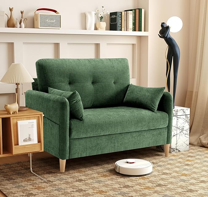 Urhanherry 47" Small Sofa Couch by Urhanherry