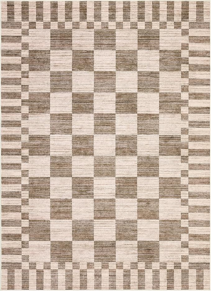 GarveeHome Checkered Rug 4x6 Area Rugs - Image 5