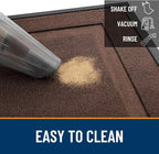 OLANLY Front Door Mat Outside 71x47, All-Season Heavy-Duty Rubber Doormat | - Image 5