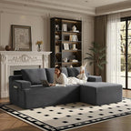 96" Sectional Couches for Living Room Cloud Couch Sofa - Image 8