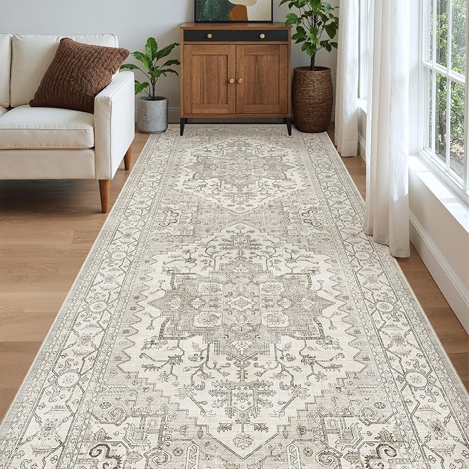 Madane 4x10 Wide Hallway Runner Rug Washable - Image 3