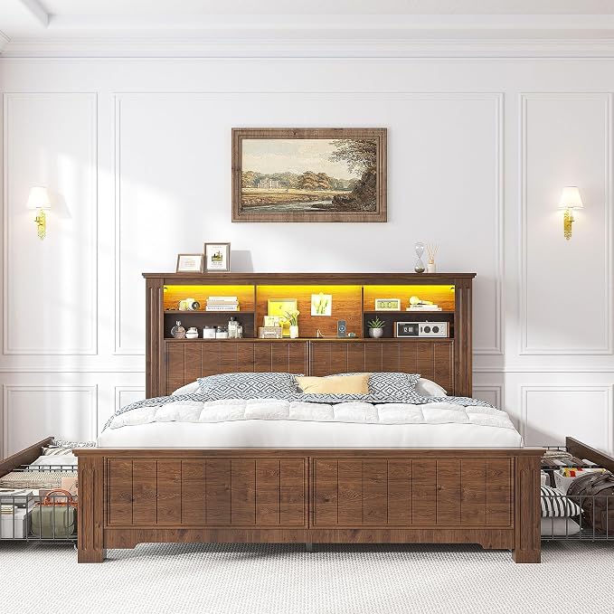 EnHomee Full Size Bed Frame - Image 3