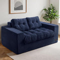 MAXYOYO Loveseat Sofa Couch, Upholstered Bean Bag Chair Cloud 2-Seat by MAXYOYO