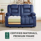 MCombo 55.9" Zero Gravity Power Loveseat Recliner - Image 6