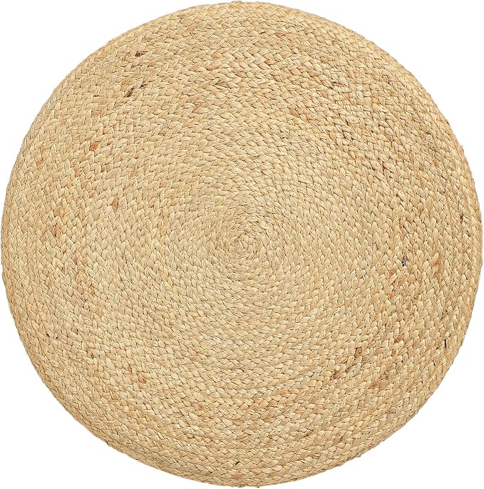 · REDEARTH · Cylindrical Pouf Foot Stool Ottoman - Image 5
