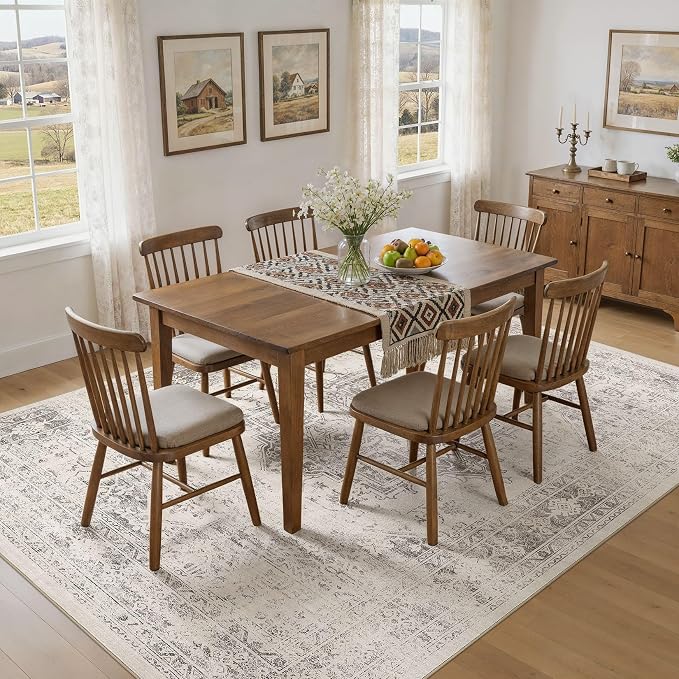 UERMEI 9x12 Area Rug Living Room Rugs - Image 5