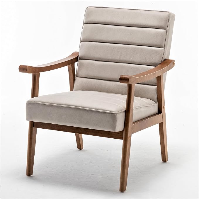 Container Furniture Direct Unique Mid Century Modern Accent Chair - Image 13