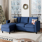 SUNLEI 73.6" Modular Sectional Sofa, Comfy Cloud Couch - Image 7