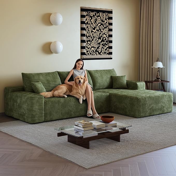 AUGOP 108" Sectional Couches for Living Room Modern Modular Sofa - Image 5