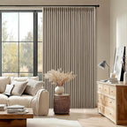 Dark Flax 94 Inch Long Blackout Curtains Thick Linen Pinch Pleated - Image 7