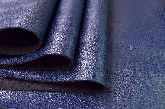 Wento Thick 2 Yard Faux Leather Fabric Soft Skin Grain PU Leather by Wento