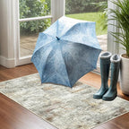 2x3 Rug Non Slip, Small Washable Entryway Rug, Runner - Image 4